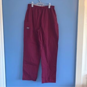 Maroon Red Cherokee Workwear Scrubs